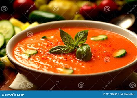  Gazpacho Andalusien – Eine erfrischende Symphonie aus frischem Gemüse und pikanten Aromen!